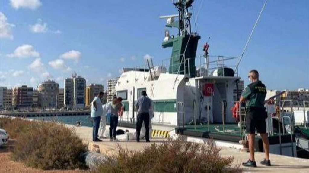 Cadáver recuperado frente a las costas de Murcia