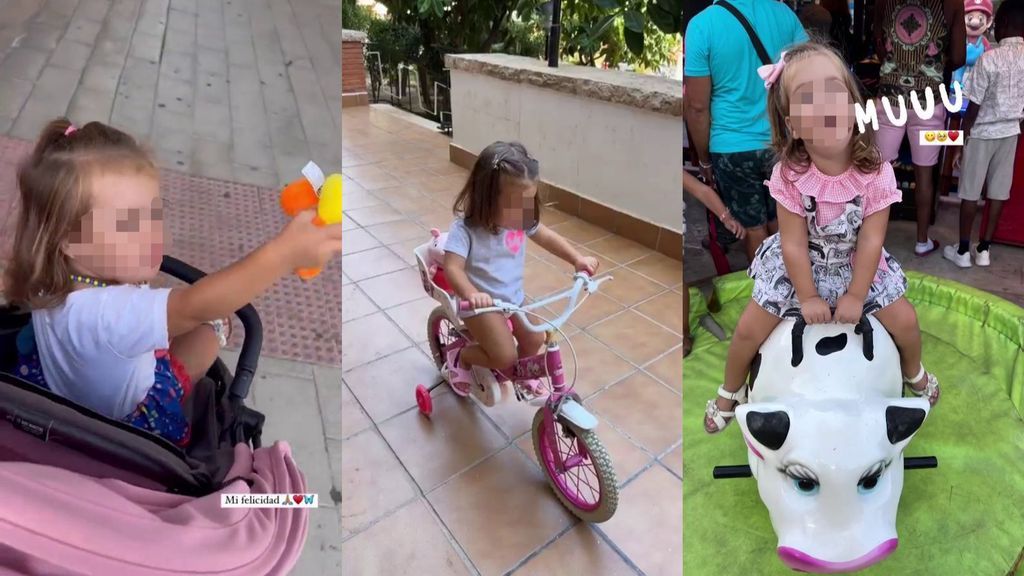 Jennifer Lara disfruta de los últimos días de vacaciones junto a su hija Angel: "Das sentido a mi vida"