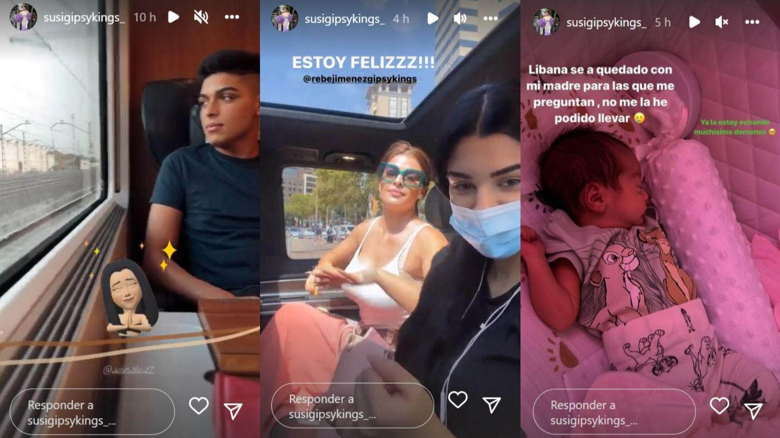 Susi Jiménez explica quién cuida de Libana mientras ella está en Barcelona