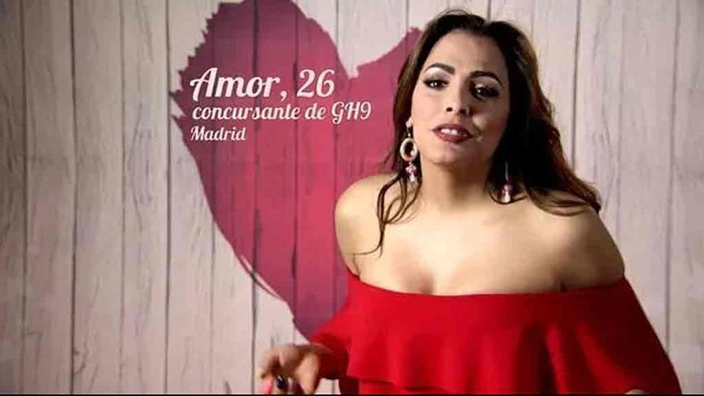 Amor Romeira durante su paso por 'First Dates'