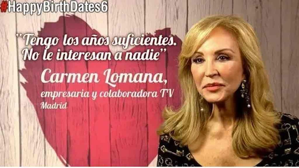 Carmen Lomana tuvo una cita en 'First Dates'