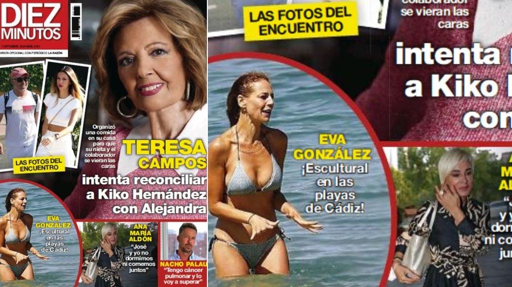 Eva González, portada de revista