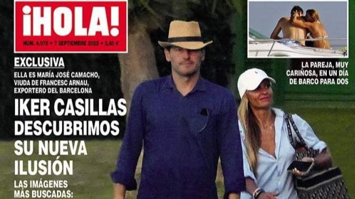Iker Casillas y María José Camacho Iker Casillas y María José Camacho