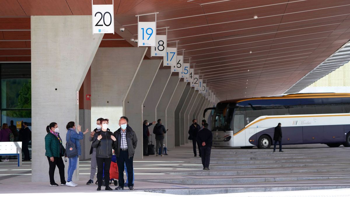 Inauguración estación intermodal de autobuses de Santiago Inauguración estación intermodal de autobuses de Santiago