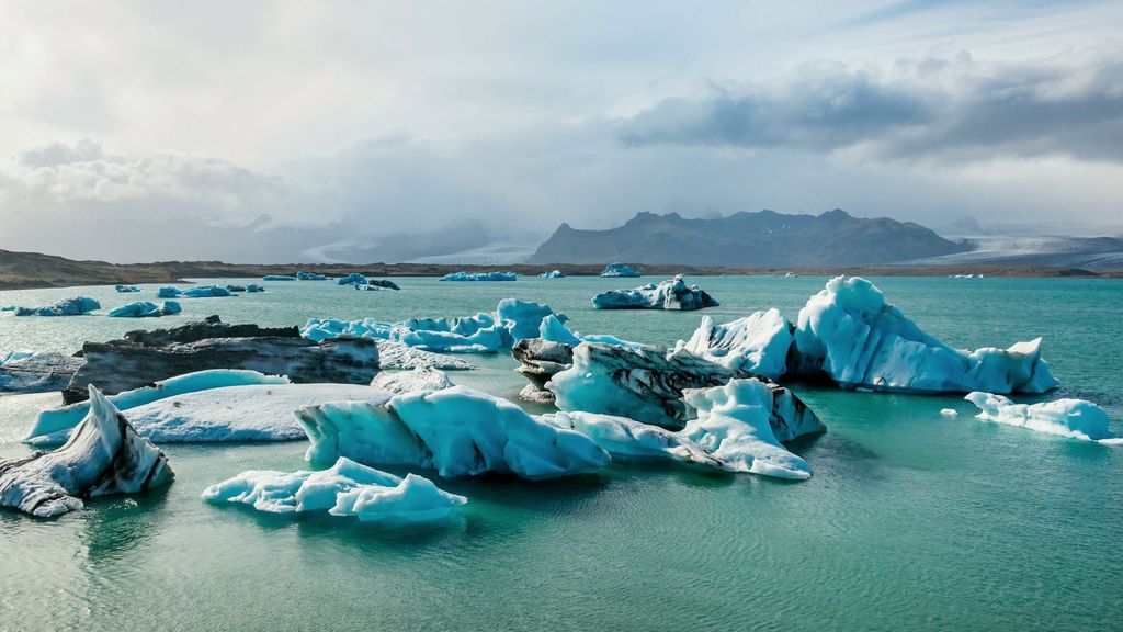 La laguna glaciar de Jokulsarlon, Islandia