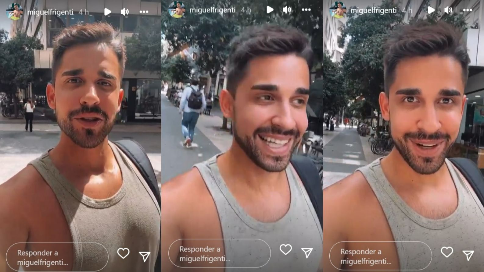 Miguel Frigenti, feliz ante su regreso a 'Sálvame'