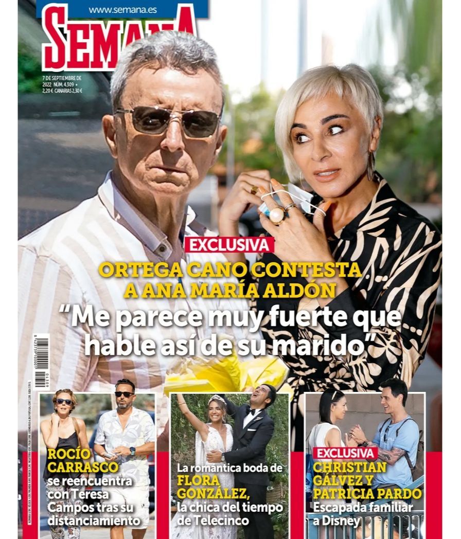 Portada del último número de la revista 'Semana'