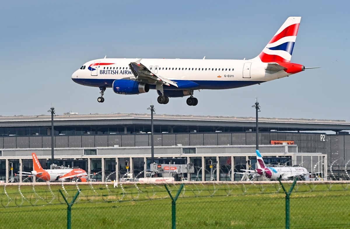 Archivo - Avión de British Airways.