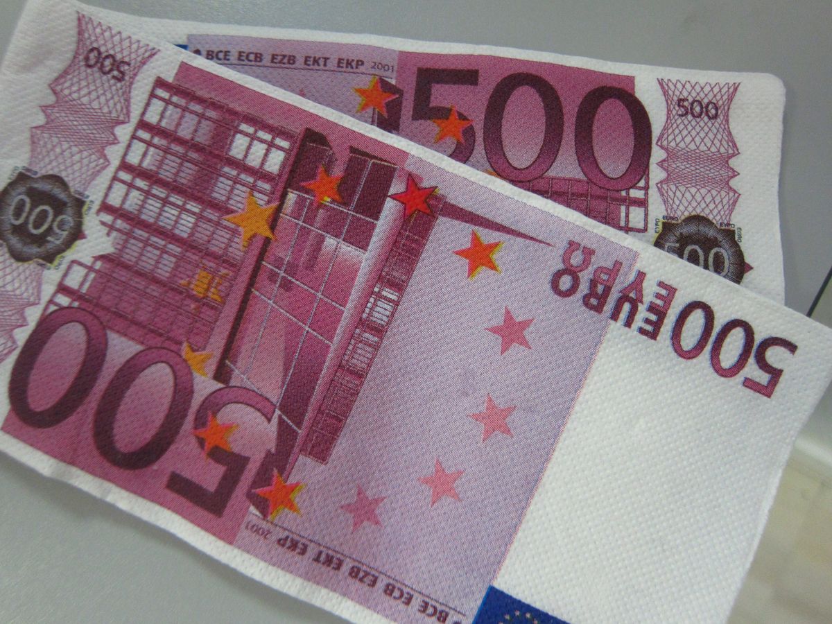Archivo - Billetes de 500 euros Archivo - Billetes de 500 euros