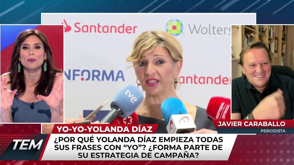 Javier Caraballo analiza el 'yoísmo' de Yolanda Díaz