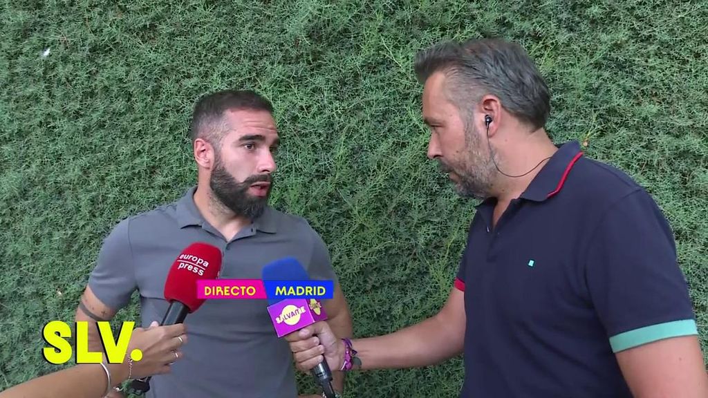 Dani Carvajal exclusively attends 'Sálvame' after the robbery attempt: "We're an easy target"