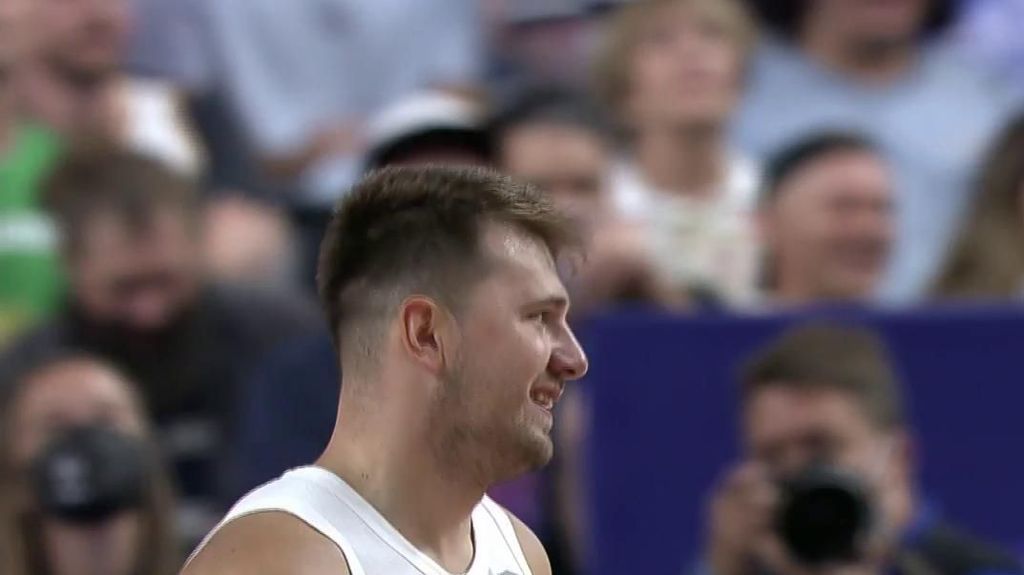 Triplazo de Doncic para empezar el Eurobasket