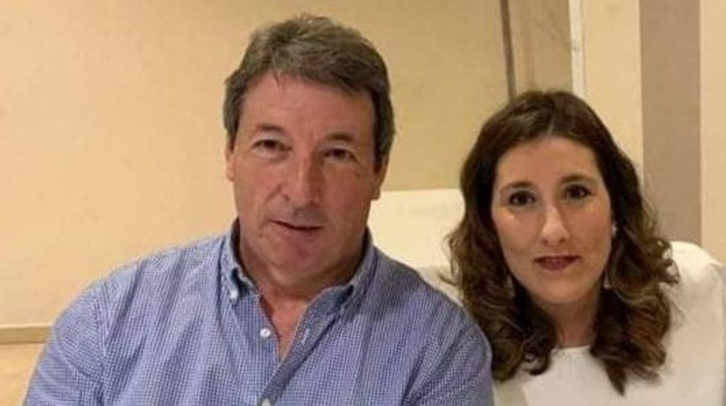 Tomás López y su hija Miriam