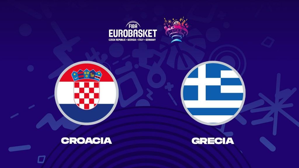 Croacia - Grecia, el viernes 2 a las 17.00 en Be Mad y en Mitele