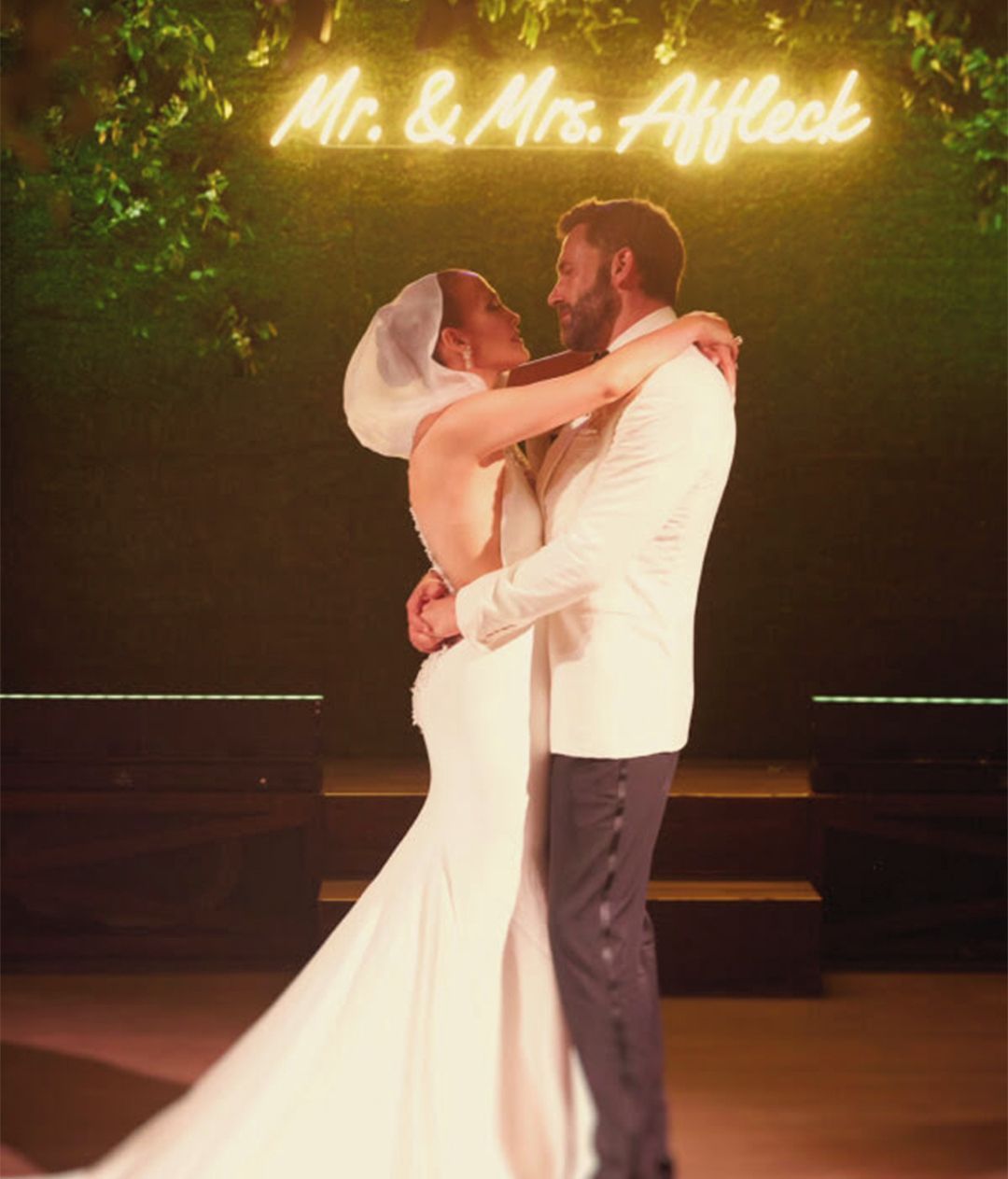 Jennifer López y Ben Affleck, en su segunda boda