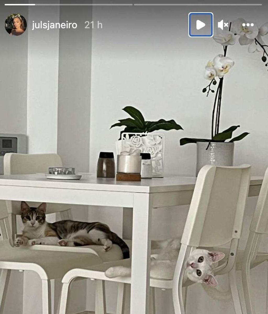 Julia Janeiro comparte cómo es el salón de su casa en Madrid