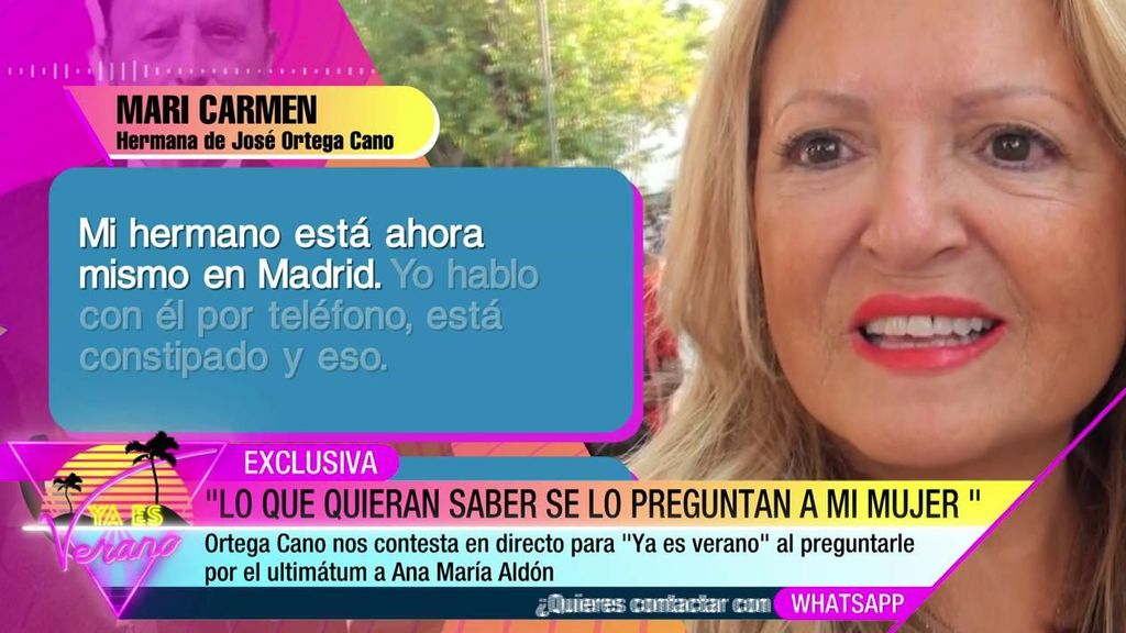 Mari Carmen Ortega Cano sale en defensa de su hermano