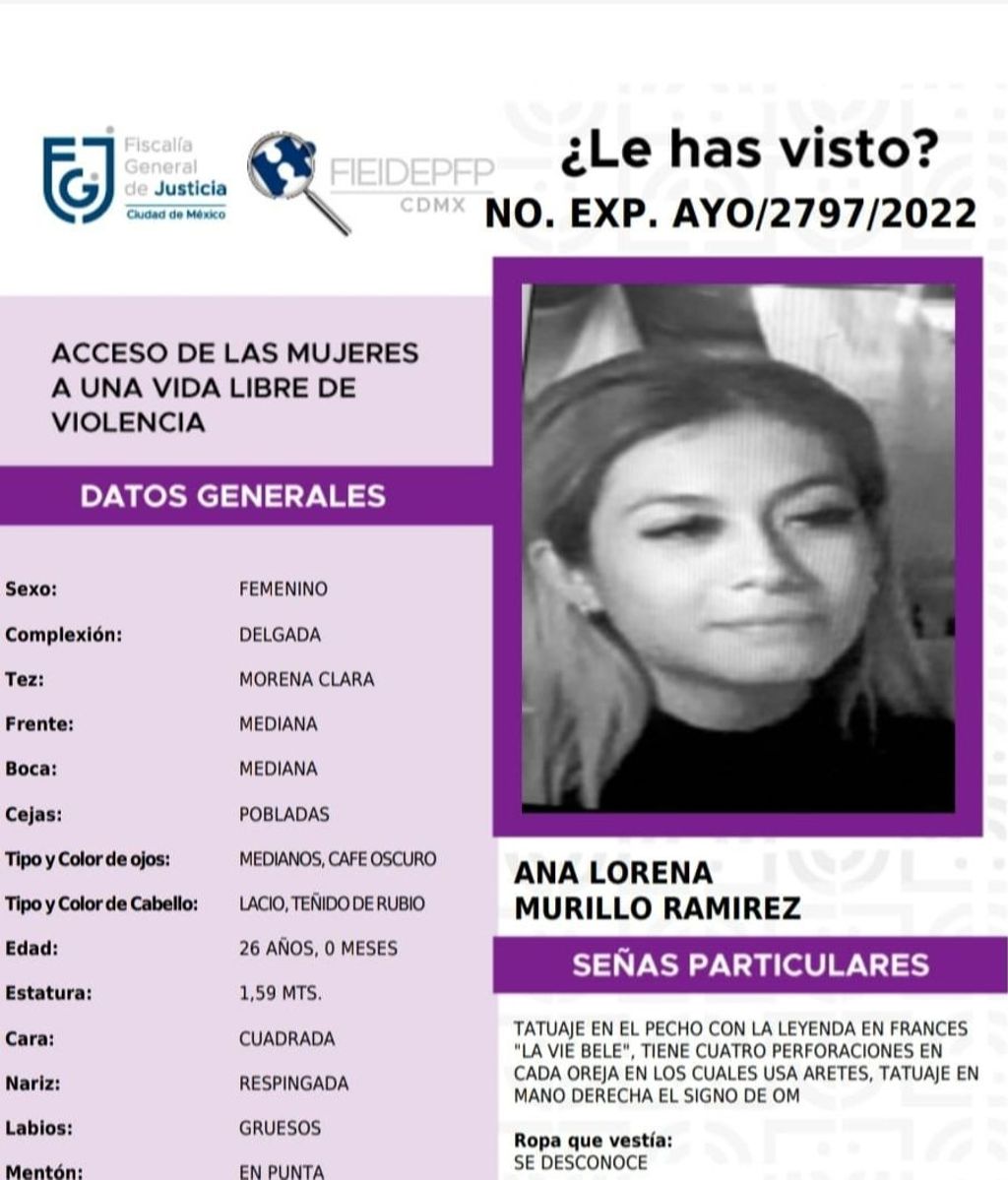 Preocupación en México por la desaparición de la modelo de OnlyFans Rouse Mancini
