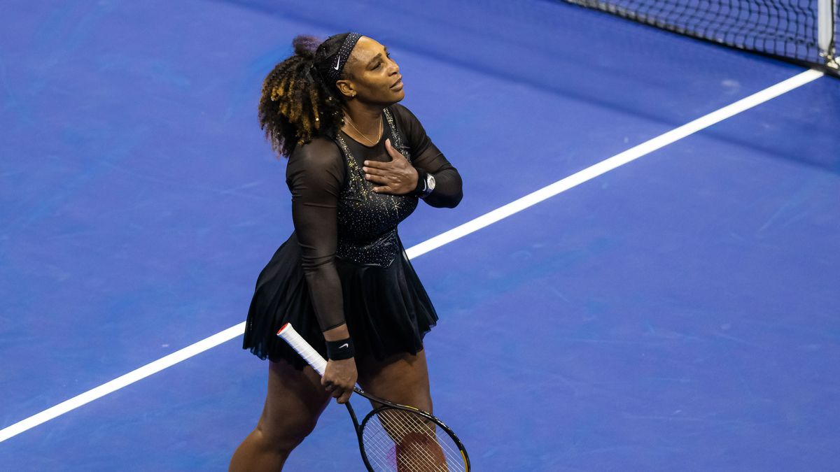 Serena Williams se despide en la pista Arthur Ashe del tenis