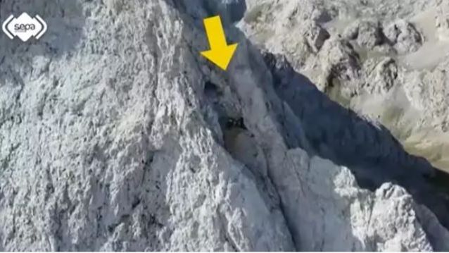 Herido un escalador en Cabrales, Asturias, tras sufrir una caída de unos 60 metros