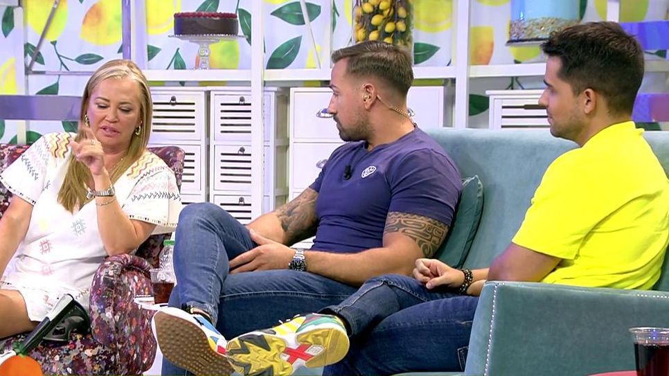 El cara a cara de Belén Esteban y Rafa Mora por Miguel Frigenti
