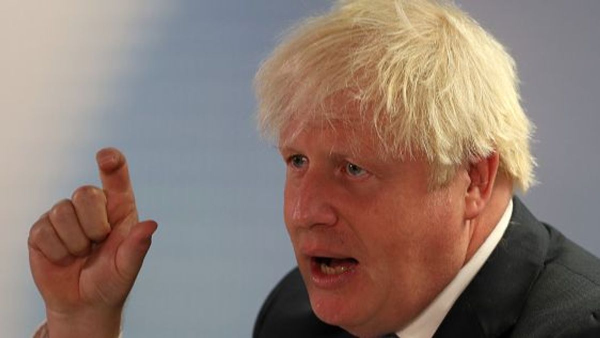 Boris Johnson exprimer ministro británico