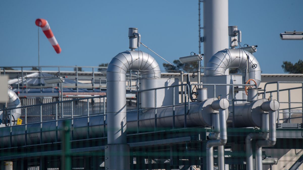 Estación receptora de gas del gasoducto Nord Stream 1 del Mar Báltico Estación receptora de gas del gasoducto Nord Stream 1 del Mar Báltico