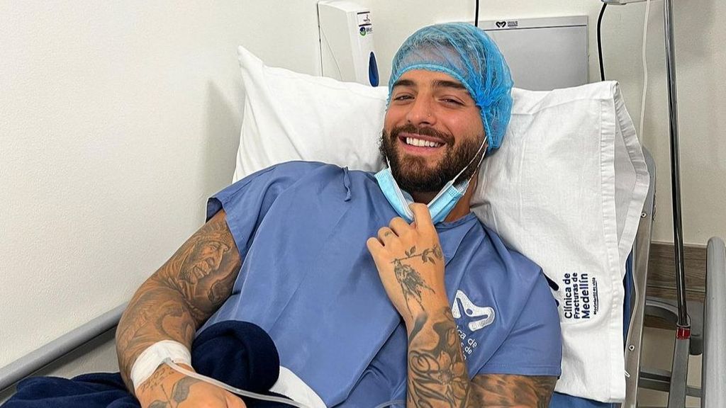 Maluma recién operado