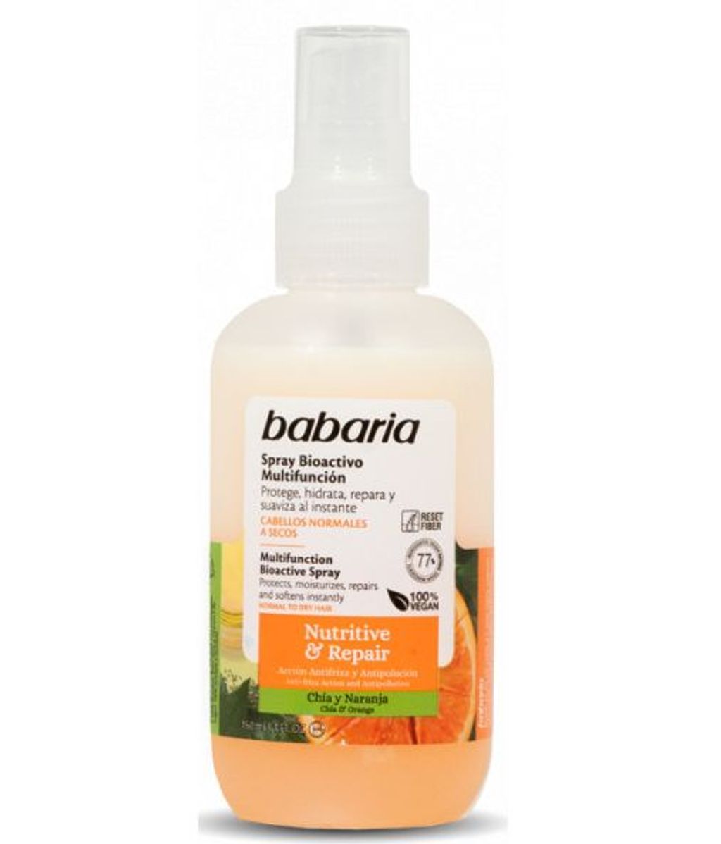 Nutritive & Repair Spray Bioactivo Multifunción de Babaria
