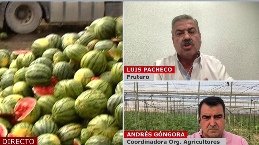 El enfrentamiento entre un frutero y un agricultor por el aumento del precio que sufre un alimento del campo al consumidor