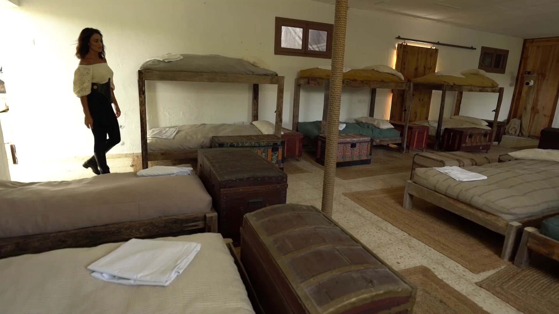 La habitación en la que vivirán los granjeros