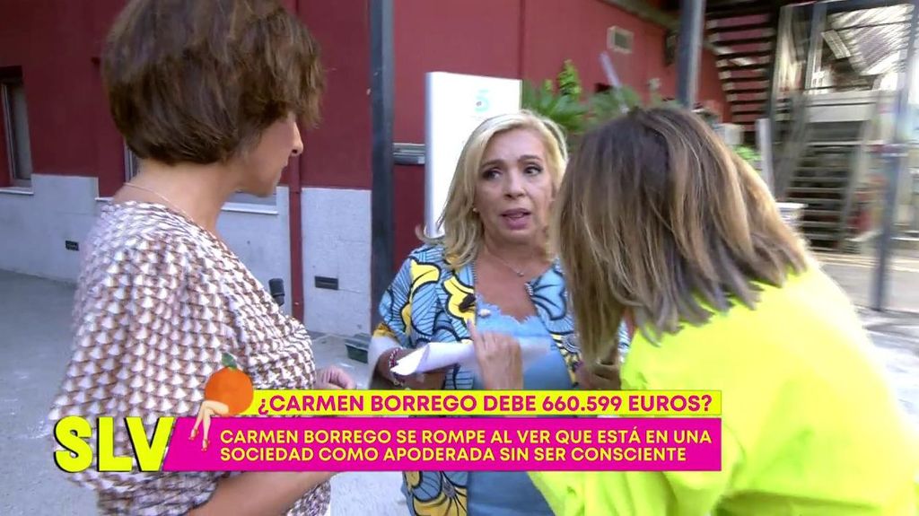 Carmen Borrego niega tener una deuda de 660.000 euros