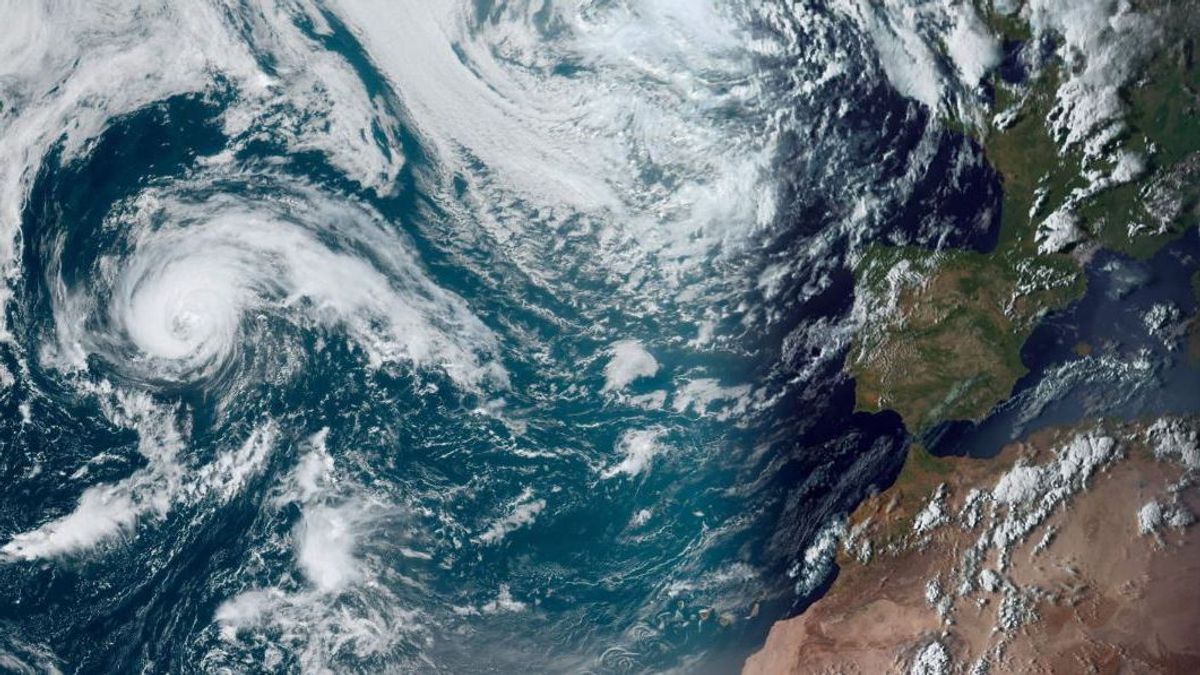 El huracán Danielle podrá llegar a España como una gran borrasca