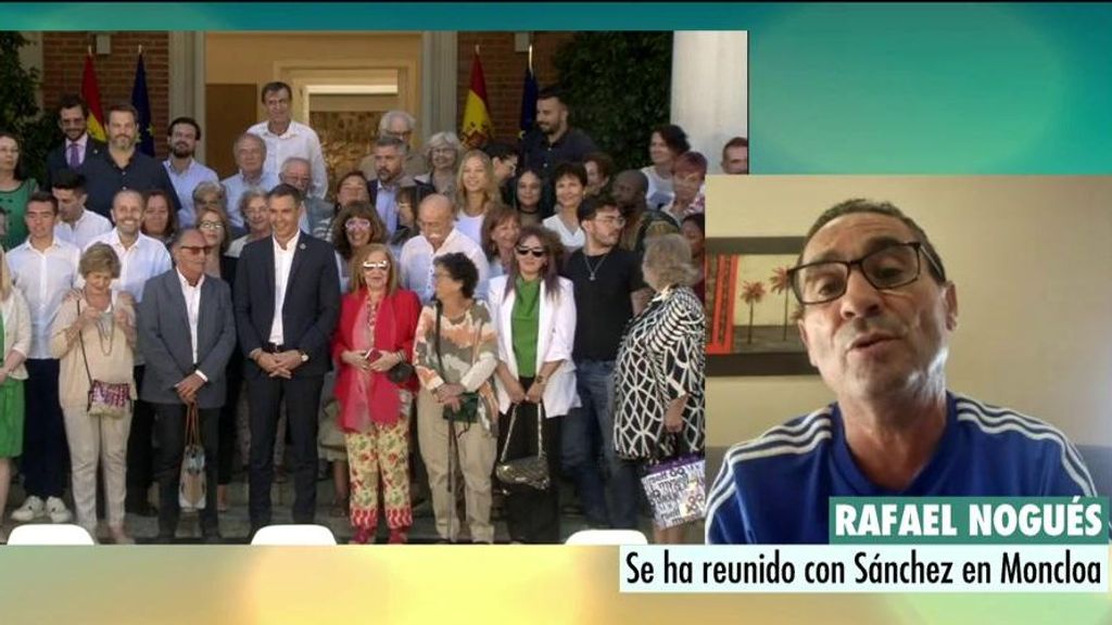 El padre que se ha reunido con Sánchez para hablar sobre la obesidad infantil: “Dentro de un tiempo los médicos nos recetarán deporte y deberemos cuidar nuestra alimentación”