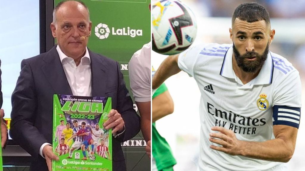 Javier Tebas no esconde sus colores: "Soy del Madrid y prefiero a Benzema"