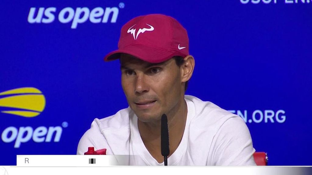 Rafael Nadal tras caer en el US Open: "Ahora a casa, tengo cosas más importantes que atender que el tenis"