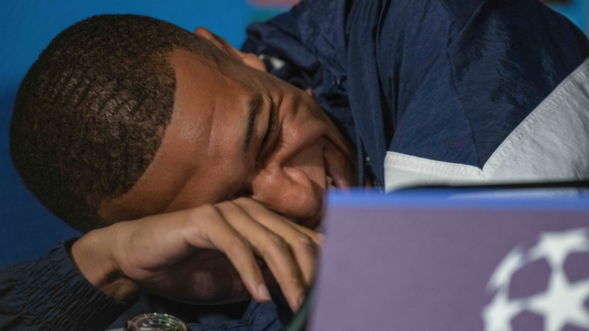 Las risas de Mbappe Las risas de Mbappe