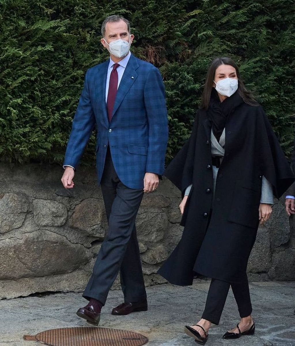 Letizia se ha bajado de los tacones