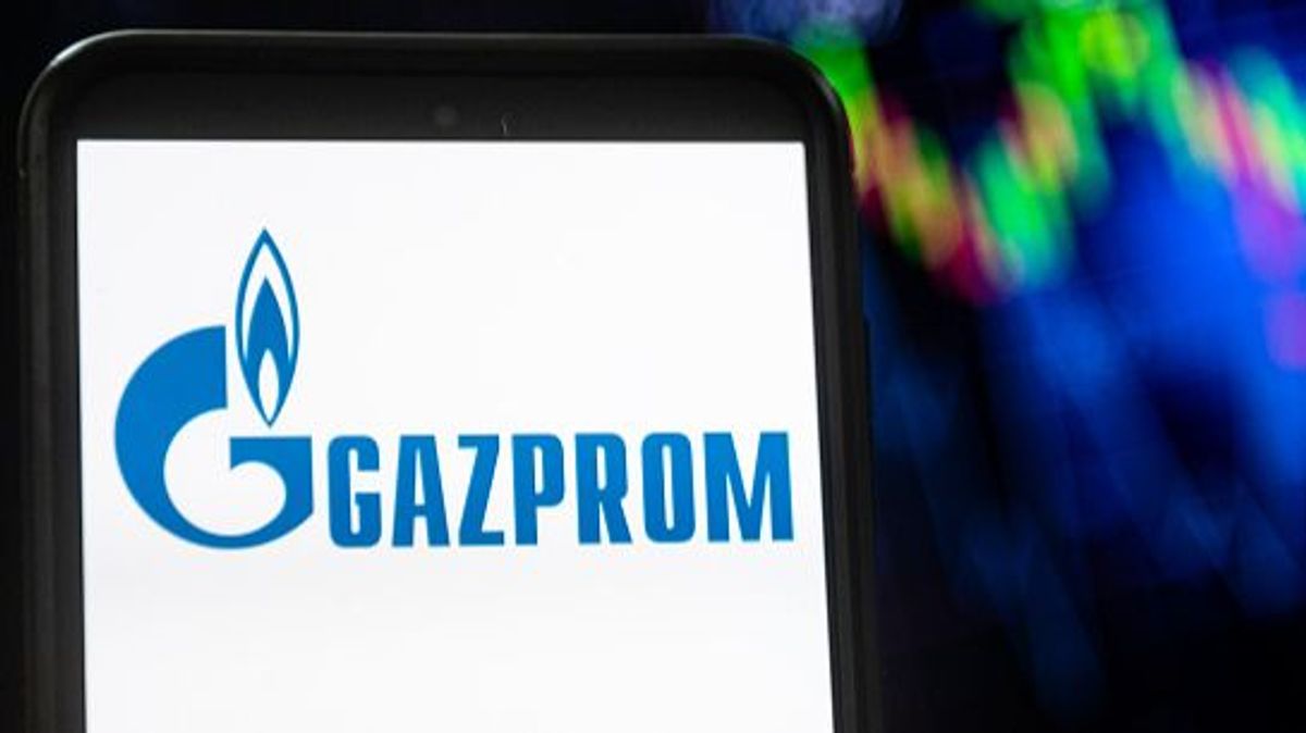 Logo de Gazprom Logo de Gazprom