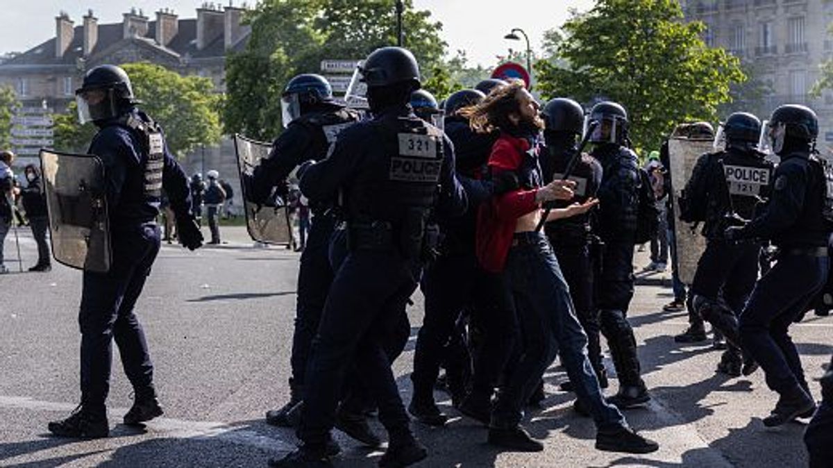 Manifestaciones en París mayo del 2022 (Imagen de archivo)