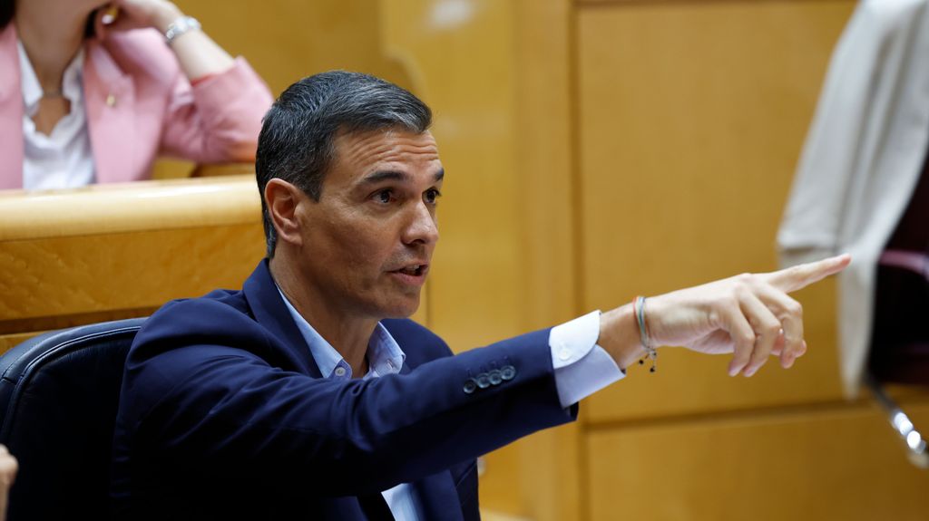 Pedro Sánchez comparece en el Senado en un cara a cara ante Alberto Núñez Feijóo