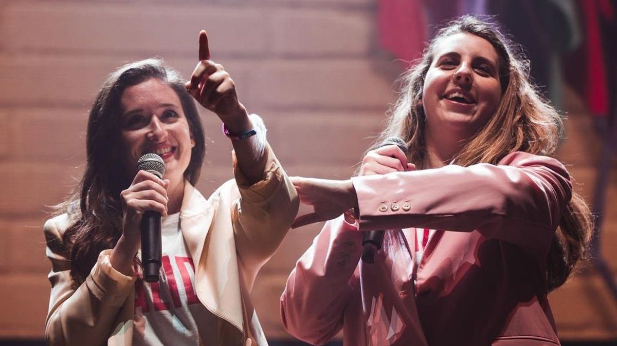 Victoria Martín y Carolina Iglesias Victoria Martín y Carolina Iglesias