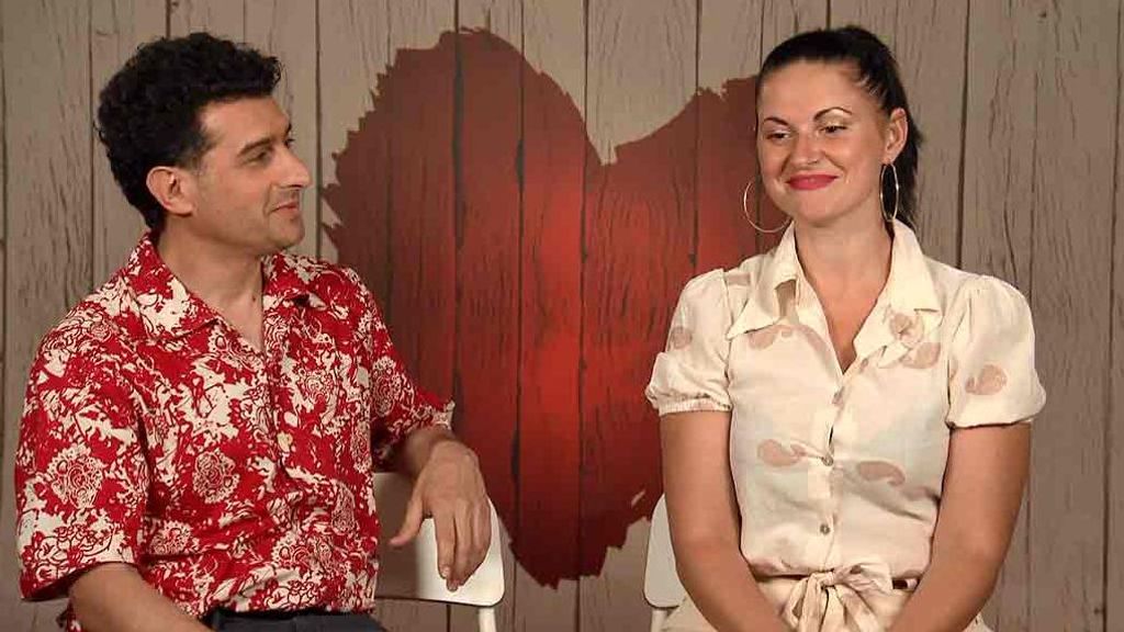 Diego y Anna durante su cita en 'First Dates'