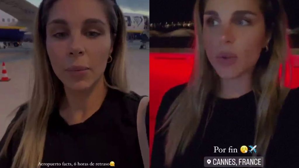 El accidente de tráfico de Hugo Sierra pilla a Ivana Icardi en pleno vuelo a Francia