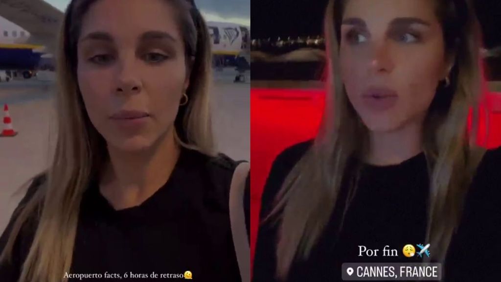 El accidente de tráfico de Hugo Sierra pilla a Ivana Icardi en pleno vuelo a Francia