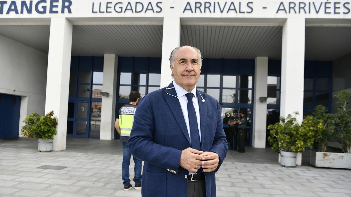 El alcalde de Algeciras, José Ignacio Landaluce El alcalde de Algeciras, José Ignacio Landaluce