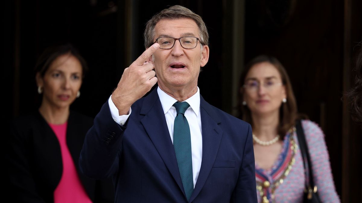 El presidente del PP, Alberto Núñez Feijóo El presidente del PP, Alberto Núñez Feijóo