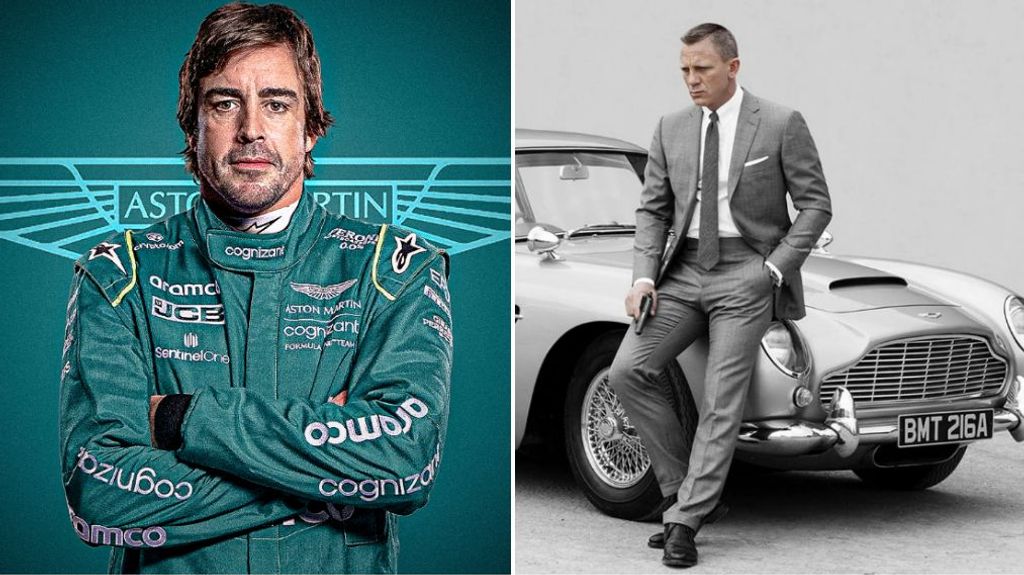 Fernando Alonso sueña con ser James Bond: "De agente especial, y con un Aston Martin"