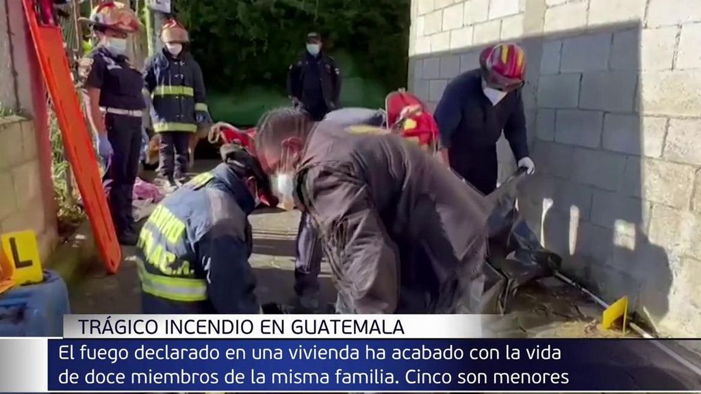 Doce miembros de una misma familia, entre ellos cinco menores, mueren en un incendio en Guatemala