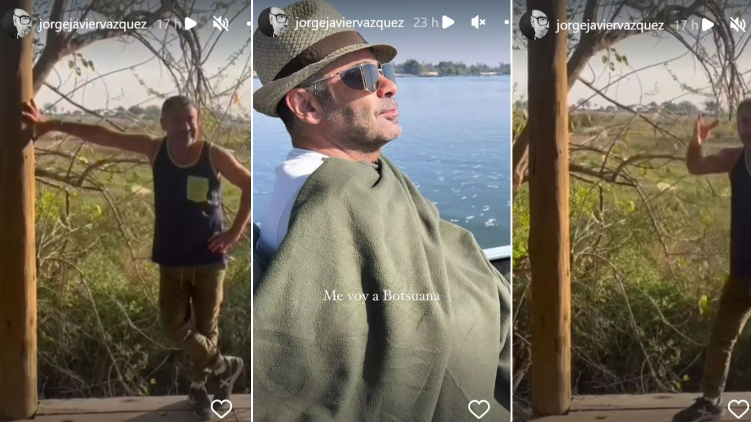 Jorge Javier sufre un contratiempo en su viaje a África